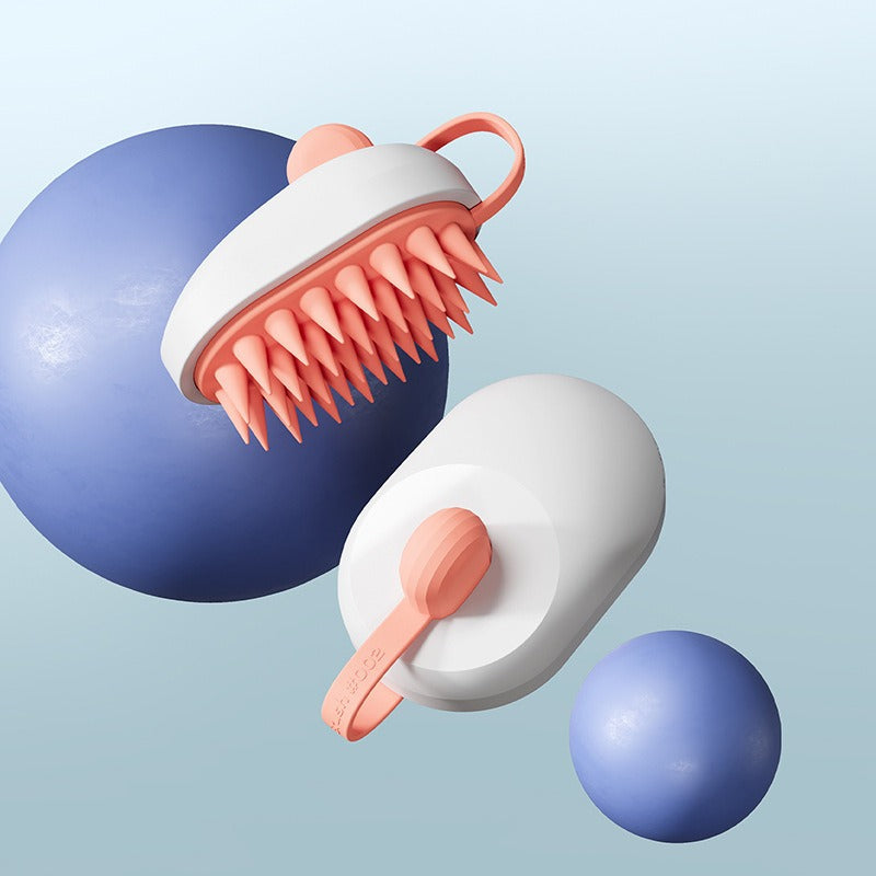 Soft Gel Pet Bath And Massage Brush