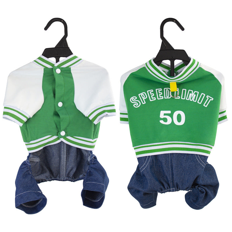 Four-Legged Fashion Pet Sweater Stylish Cozy Wear