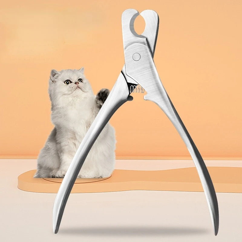 Professional Pet Nail Clipper Sharp Safe Stainless Steel Grooming Tool