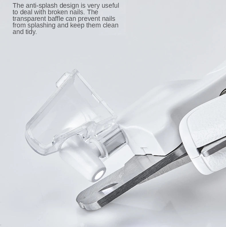 Professional Nail Clipper And Trimmer With LED Light For Pets
