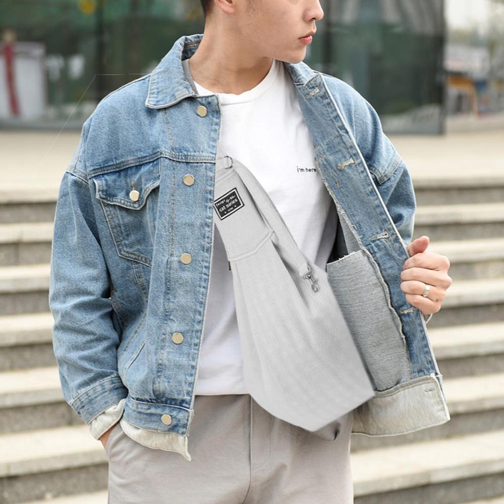 Portable Breathable Pet Travel Sling Carrier Bag For Outdoor Use