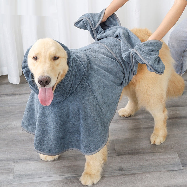 Quick-Drying Cotton Pet Bath Towel With Strong Absorption