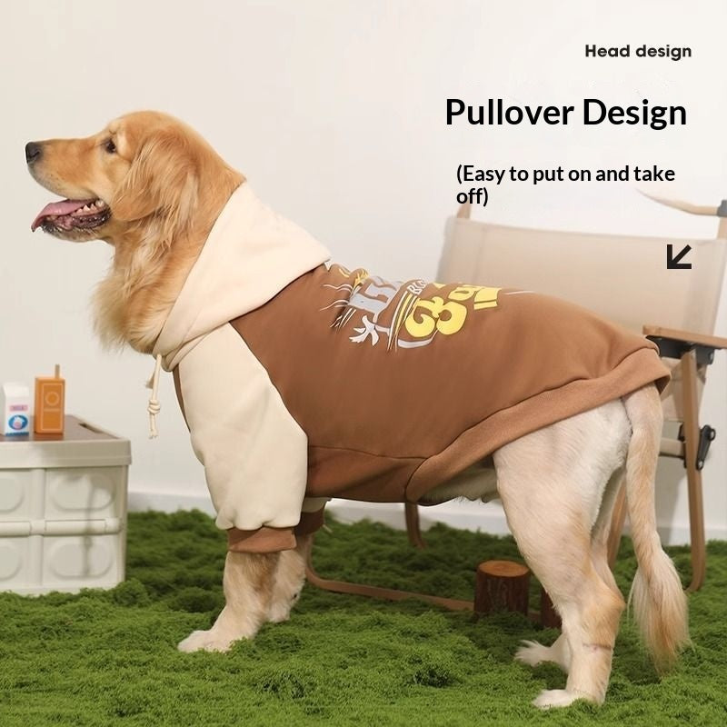 Large Pet Sweater For Outdoor Use