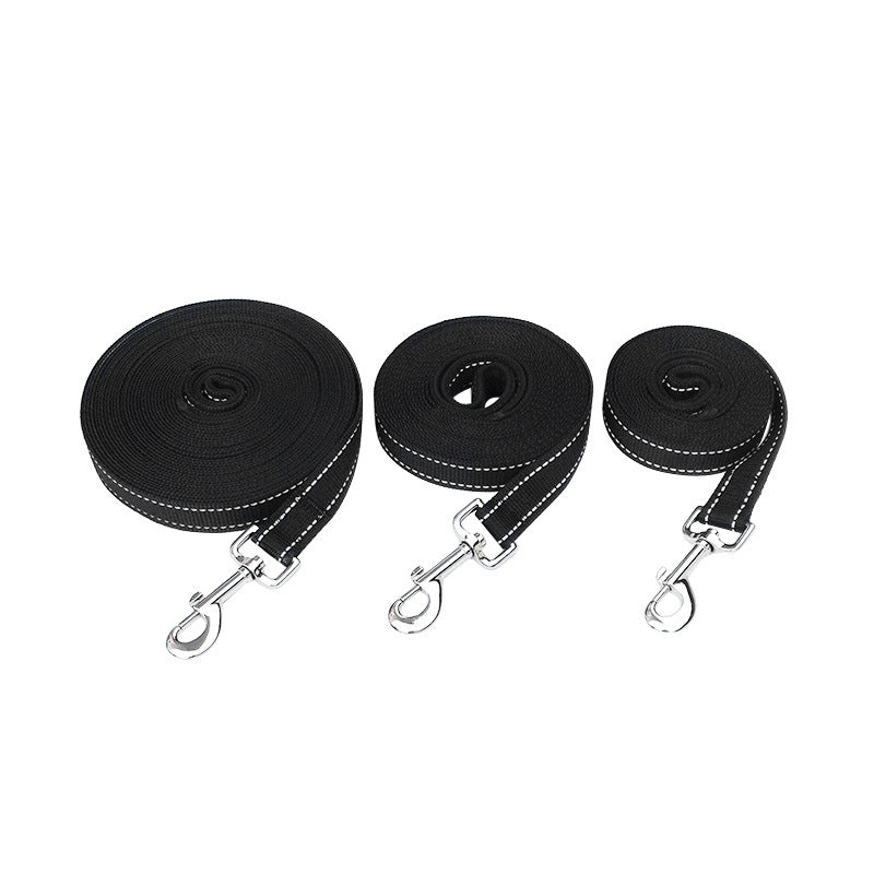 Reflective Pet Tracking Leash Durable Rope Design