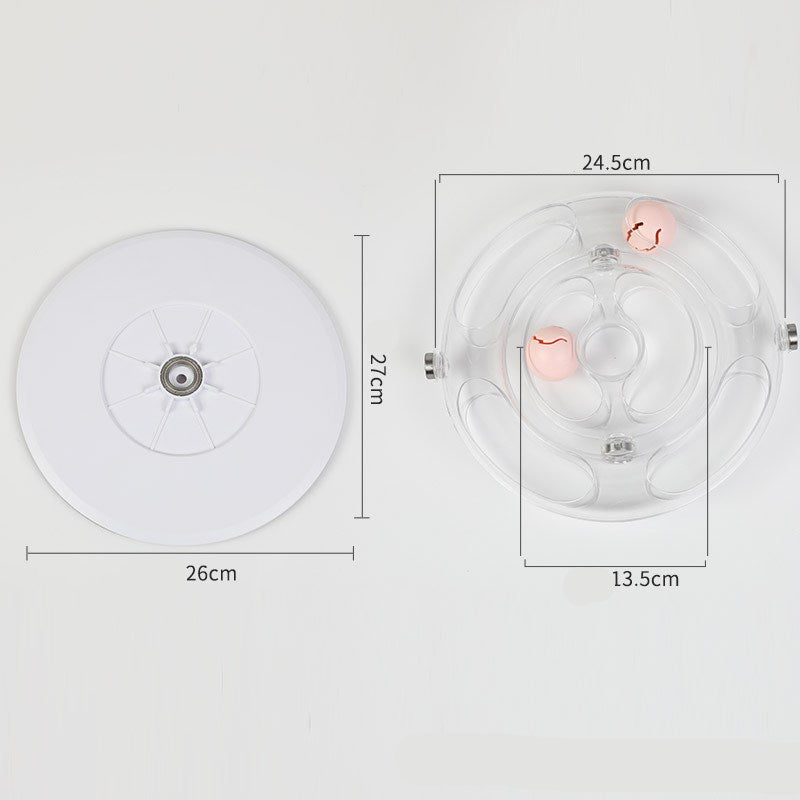 Cat Turntable Interactive Educational Pet Toy