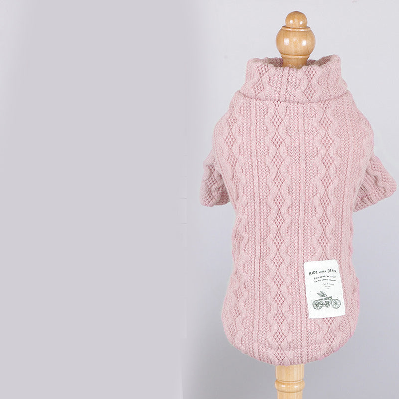 Warm Cozy Pet Sweater Comfortable Knit Wear
