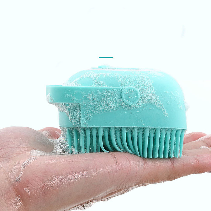 Silicone Pet Massage And Bath Brush