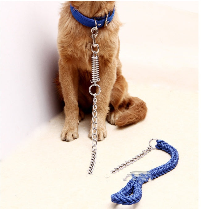 Hand-Woven Pet Leash Durable Stylish Walking Strap