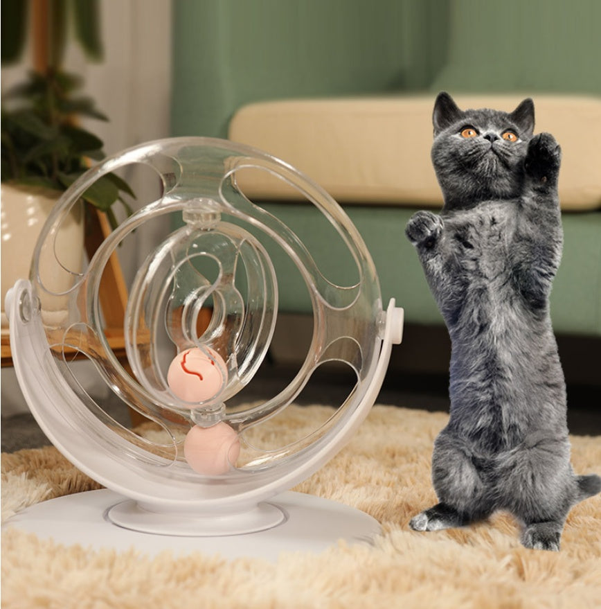 Cat Turntable Interactive Educational Pet Toy