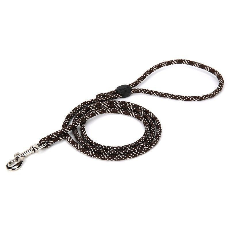 Colorful Adjustable Sliding Pet Leash Durable Walking Strap