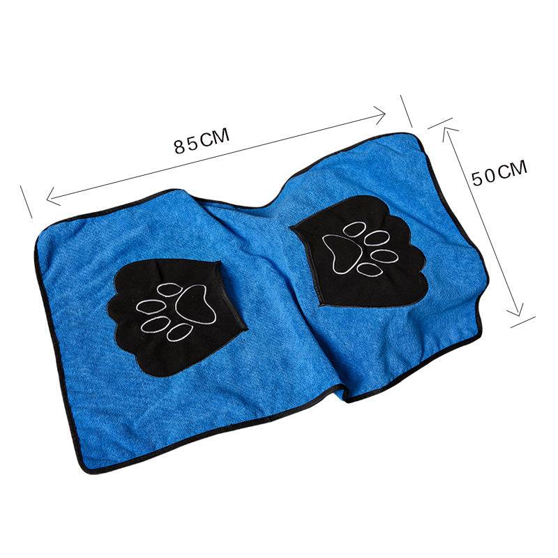 Absorbent Microfiber Pet Bath Towel