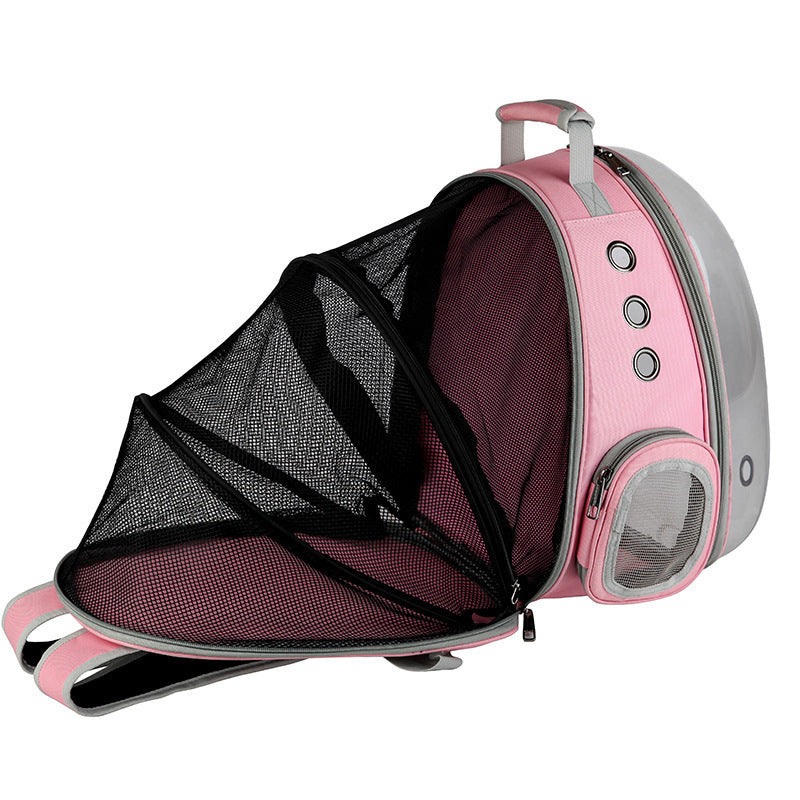 Portable Pet Travel Backpack Bubble Capsule With 360° View