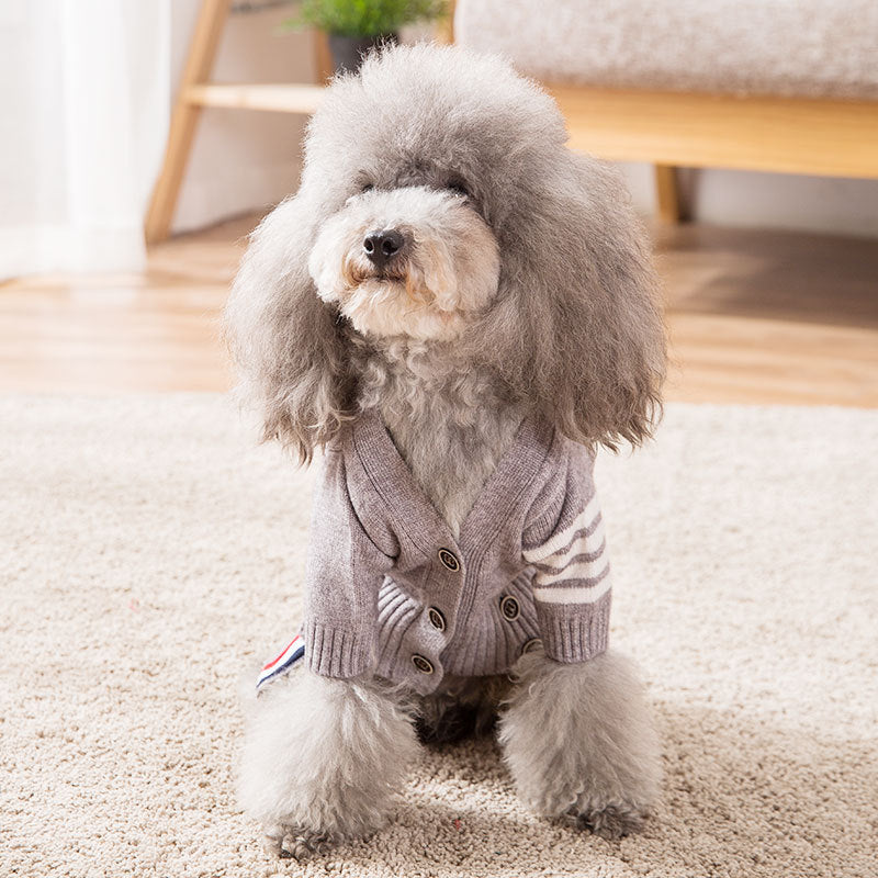 Warm Pet Sweater Coat Comfortable Winter Wear