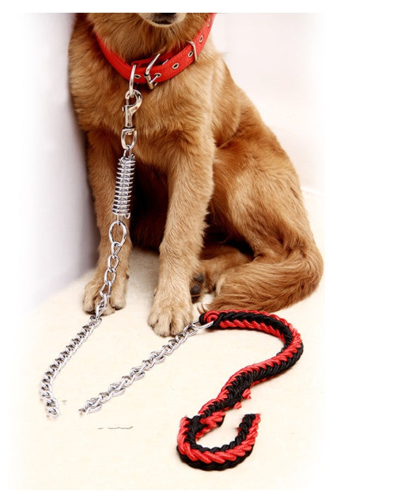 Hand-Woven Pet Leash Durable Stylish Walking Strap