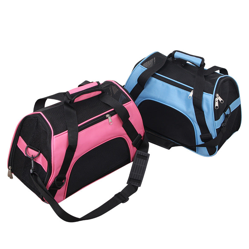 Portable Mesh Pet Travel Carrier Bag