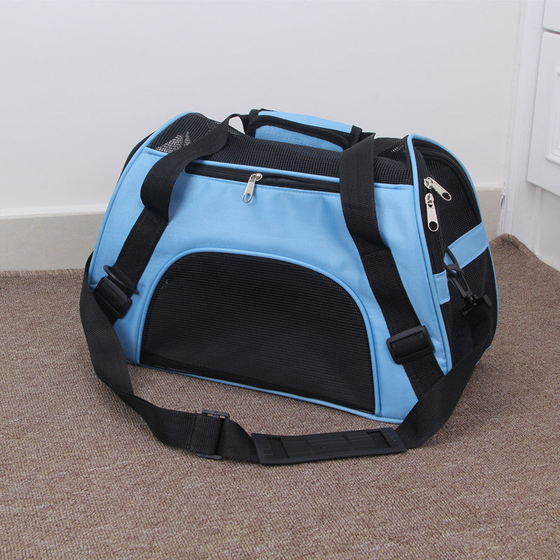 Portable Mesh Pet Travel Carrier Bag