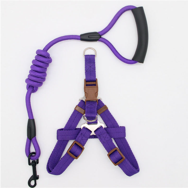 Simple Durable Pet Leash Comfortable Dog Walking Strap