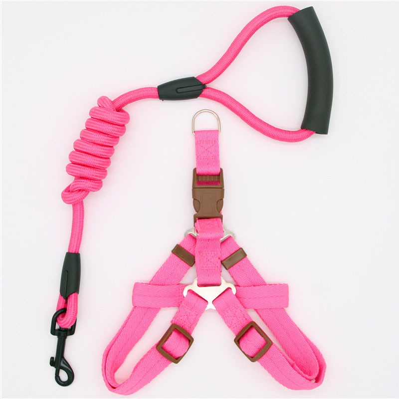 Simple Durable Pet Leash Comfortable Dog Walking Strap