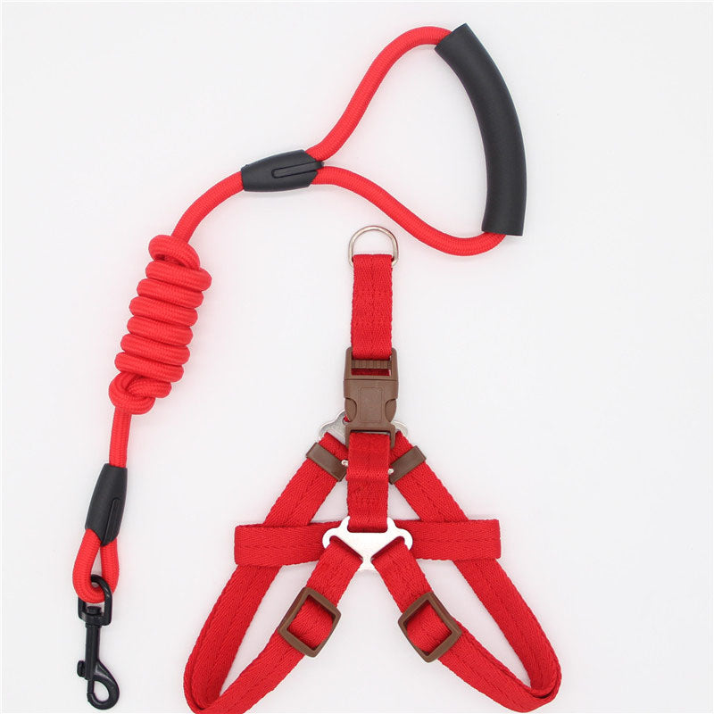 Simple Durable Pet Leash Comfortable Dog Walking Strap