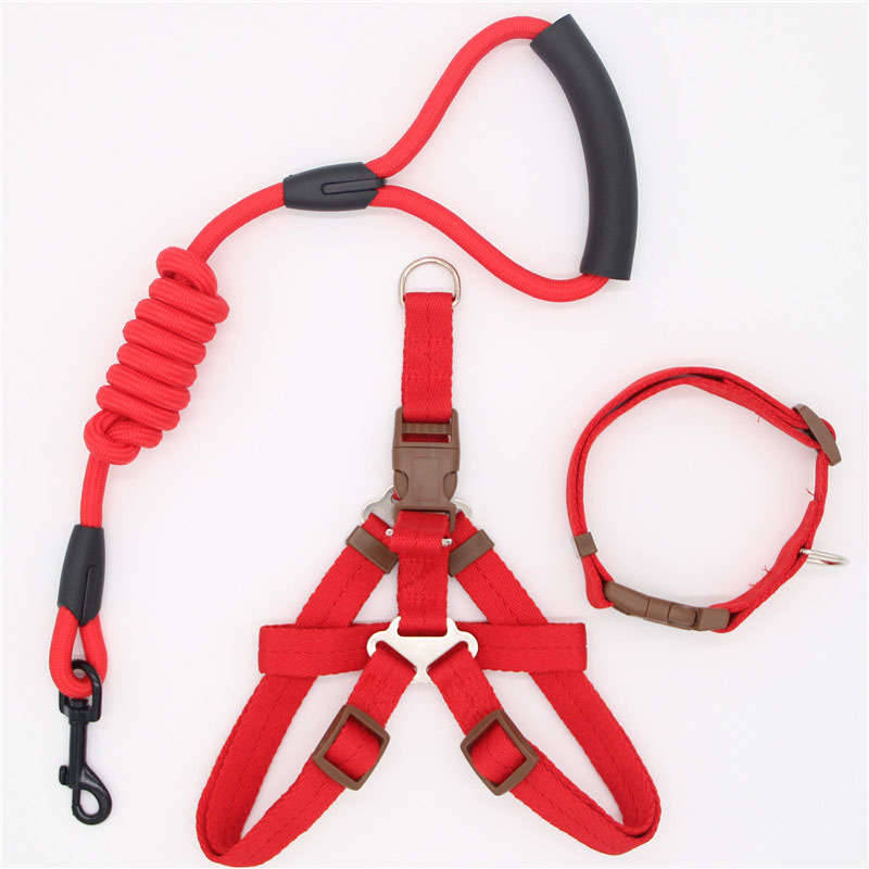Simple Durable Pet Leash Comfortable Dog Walking Strap