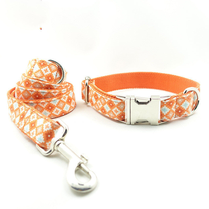 Thickened Pet Leash Dog Pen Set Durable Walking Strap