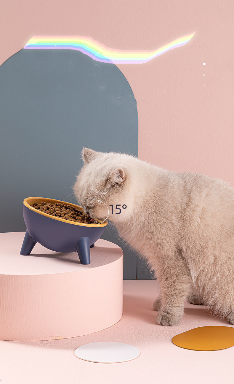 Nordic Style Elevated Feeding Bowl Stand For Pets