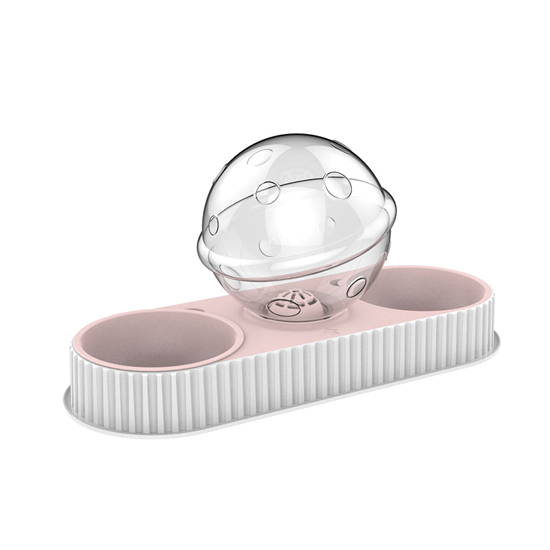 Automatic Plastic Feeding And Drinking Bowl For Pets