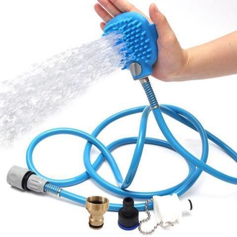 Pet Bath Brush And Sprinkler Tool