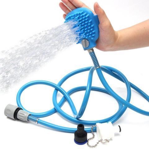 Pet Bath Brush And Sprinkler Tool