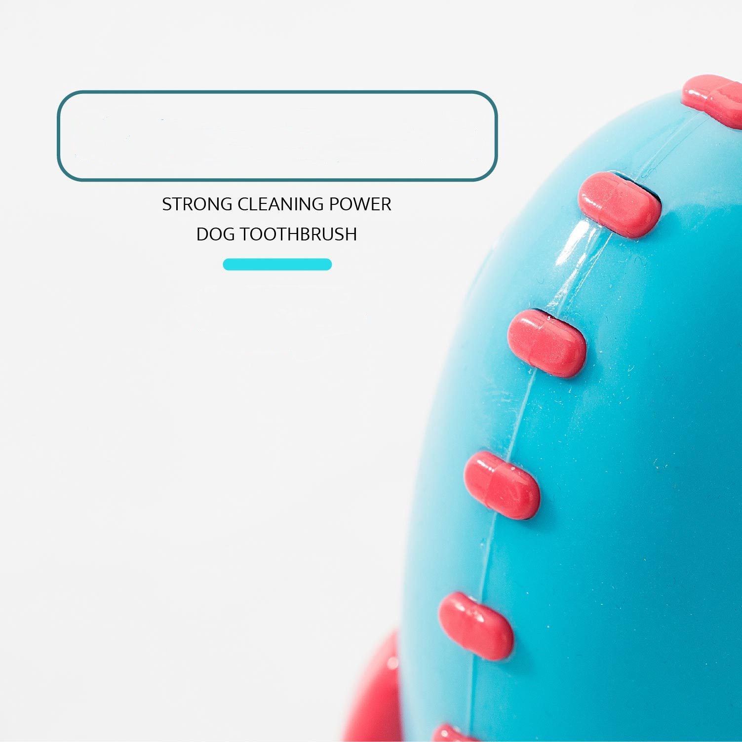 Rocket Dog Bite-Resistant Interactive Food Dispensing Pet Toy