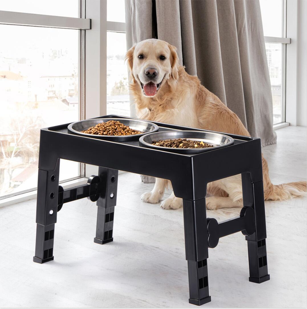 Pet Lifting Feeding Bowl With Neck Protection Anti-Tumble Design