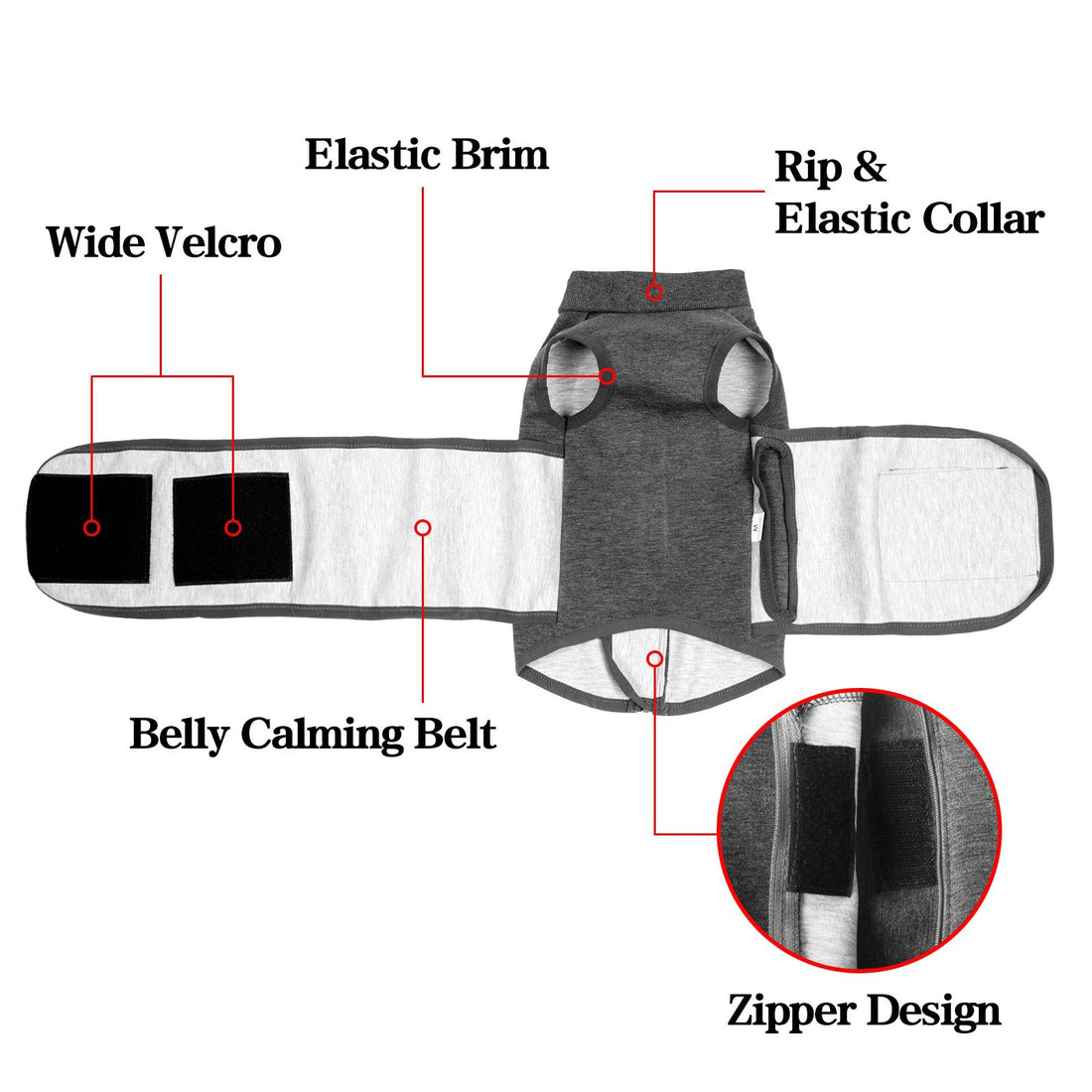 Polyester Cotton Pet Comfort Double-Layer Jacket