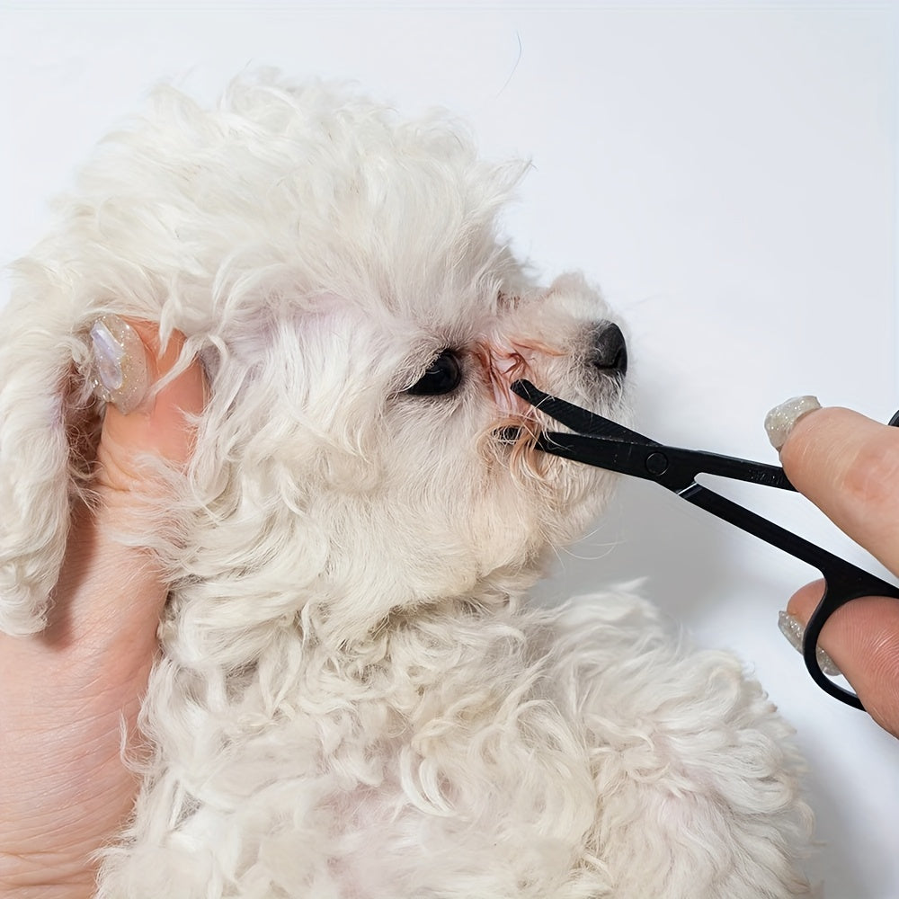Soft Tear Stain Remover Brush With Comb For Pet Grooming