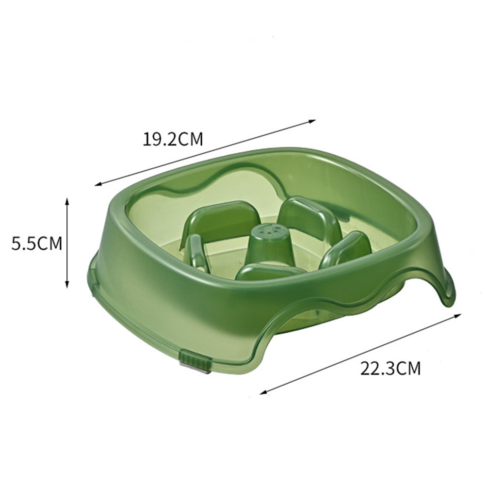 Slow Flow Anti-Choking Water And Food Bowl For Pets