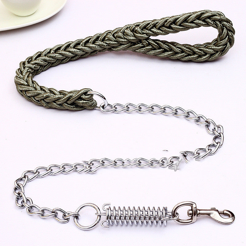 Hand-Woven Pet Leash Durable Stylish Walking Strap