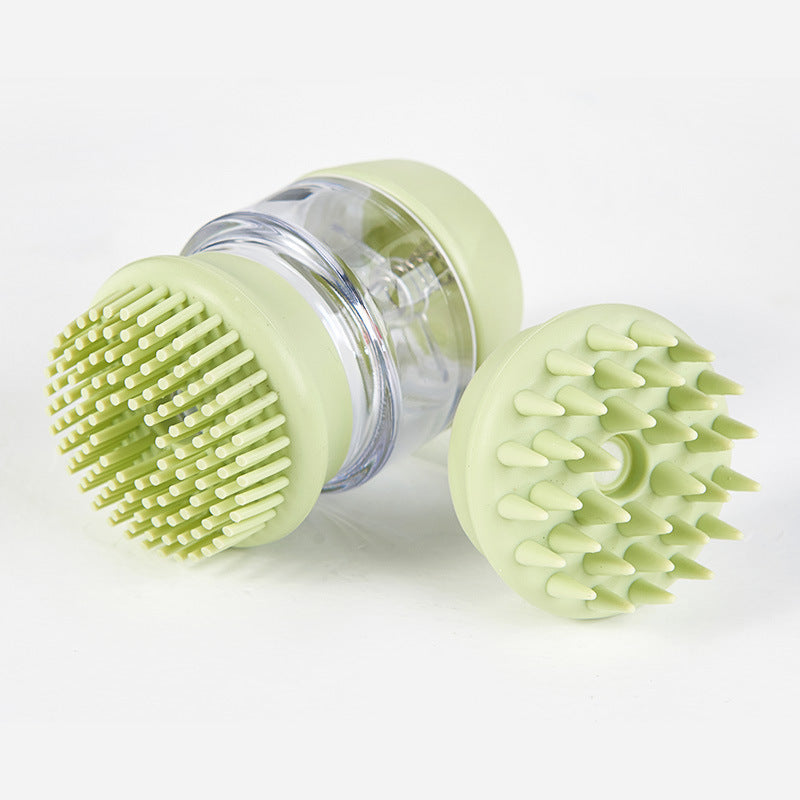 Silicone Pet Bath And Massage Brush