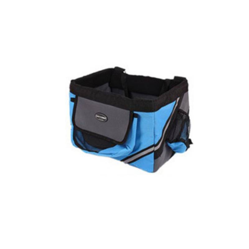 Pet Bicycle Carrier Bag With Removable Front Basket