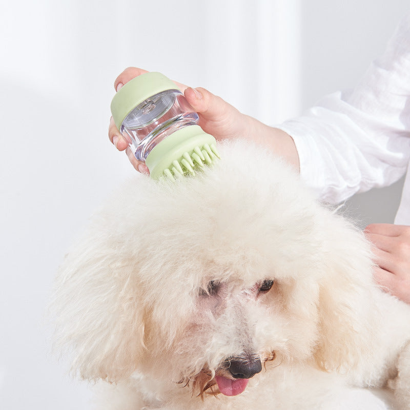 Silicone Pet Bath And Massage Brush