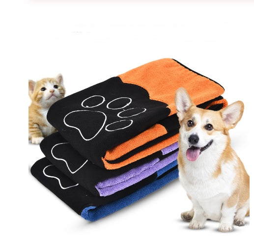 Absorbent Microfiber Pet Bath Towel
