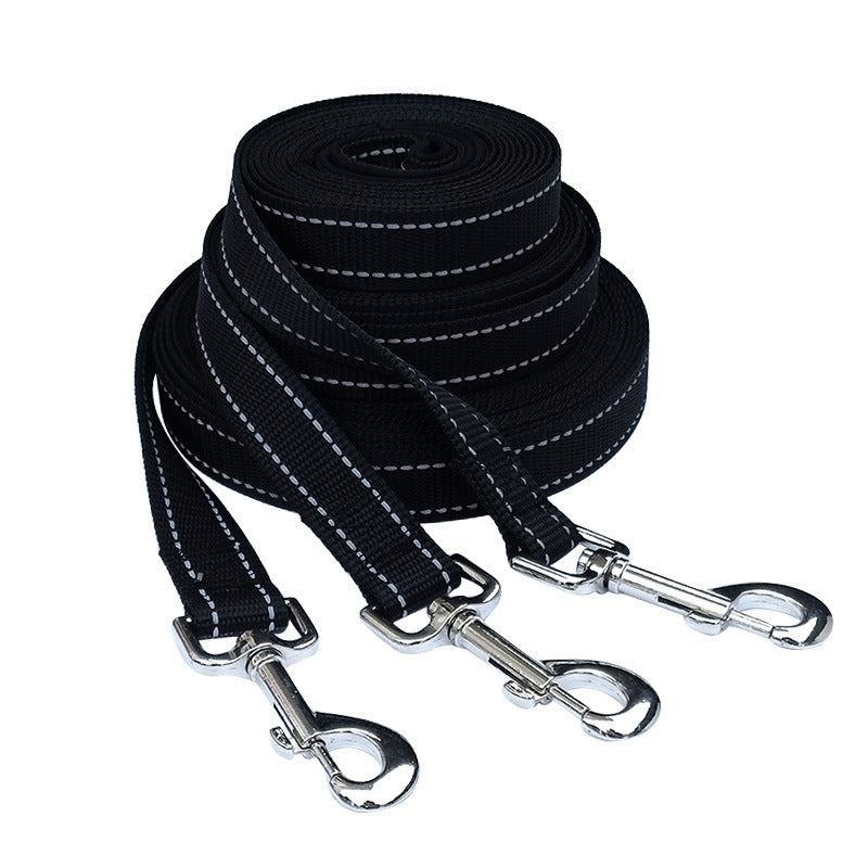 Reflective Pet Tracking Leash Durable Rope Design