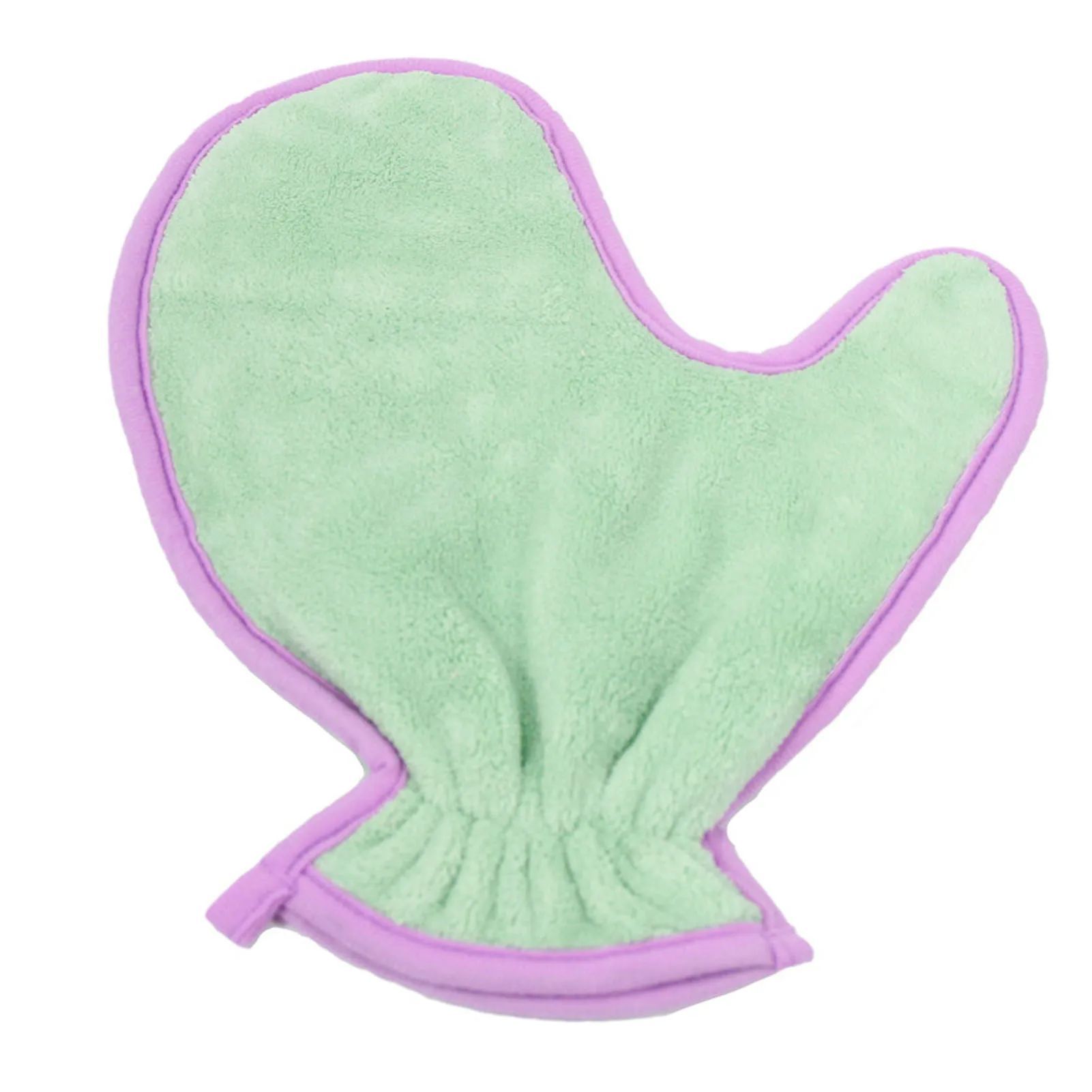 Double-Sided Pet Bath Towel Soft Absorbent Plush Gloves