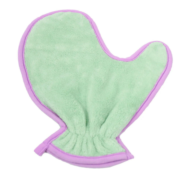 Double-Sided Pet Bath Towel Soft Absorbent Plush Gloves