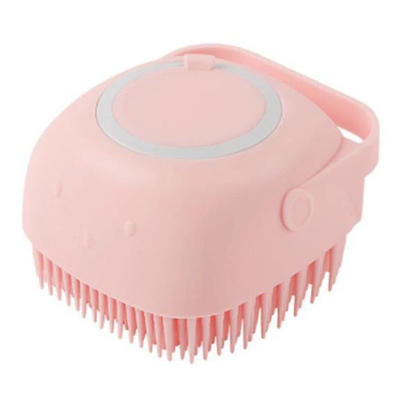 Silicone Pet Massage And Bath Brush