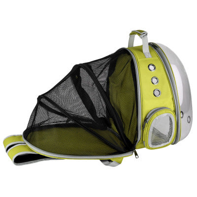 Portable Pet Travel Backpack Bubble Capsule With 360° View