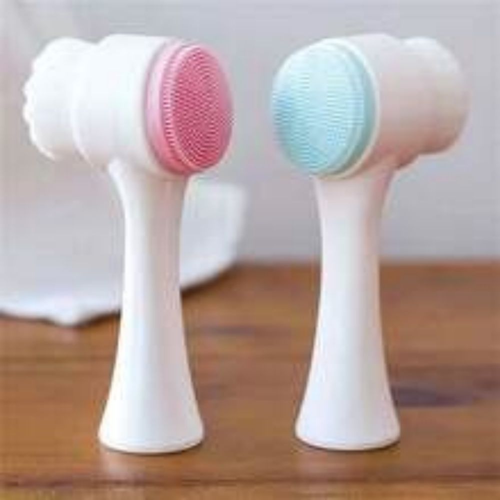 Easy Clean Nylon Paw Brush With Gentle Grooming And Massage For Pets