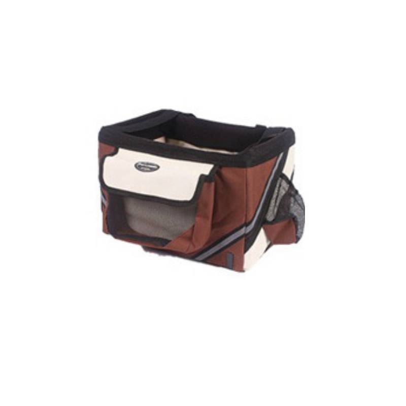 Pet Bicycle Carrier Bag With Removable Front Basket
