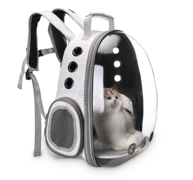 Portable Pet Travel Backpack Bubble Capsule With 360° View