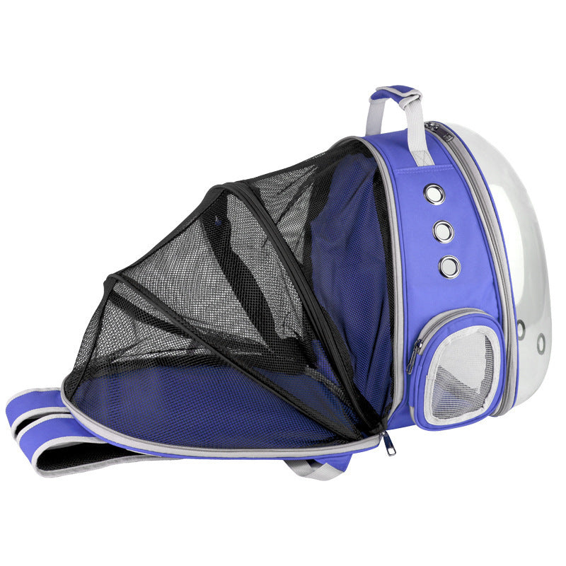 Portable Pet Travel Backpack Bubble Capsule With 360° View