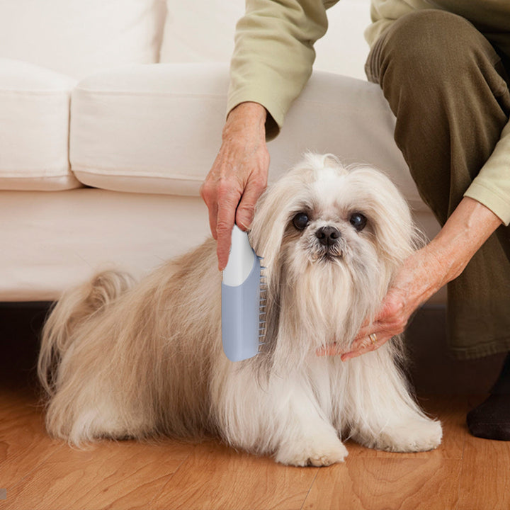 Pet Silicone Massage Grooming Brush Deodorizing Fur Removal Comb