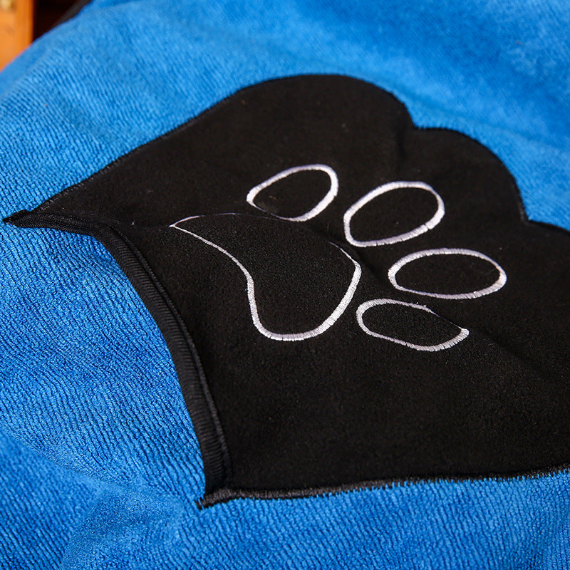 Absorbent Microfiber Pet Bath Towel